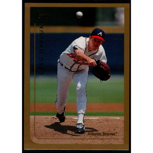 1999 Topps #16 Greg Maddux NM-MT Atlanta Braves Baseball Card