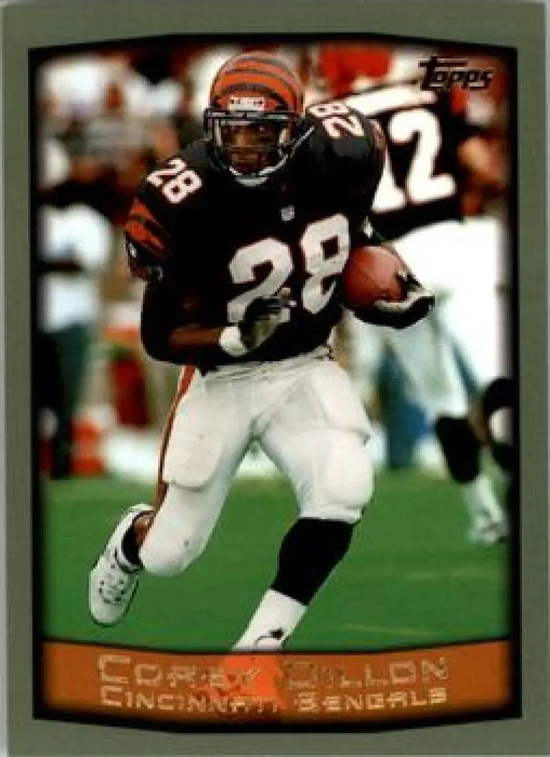 1999 Topps #160 Corey Dillon EX Excellent Cincinnati Bengals Football Card - Football Card Single