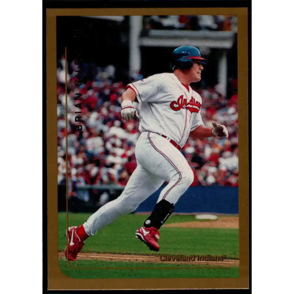 1999 Topps #161 Brian Giles NM-MT Cleveland Indians Baseball Card - Baseball Card Single