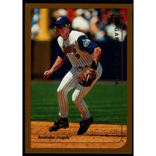 1999 Topps #163 Gary DiSarcina NM-MT Anaheim Angels Baseball Card - Baseball Card Single