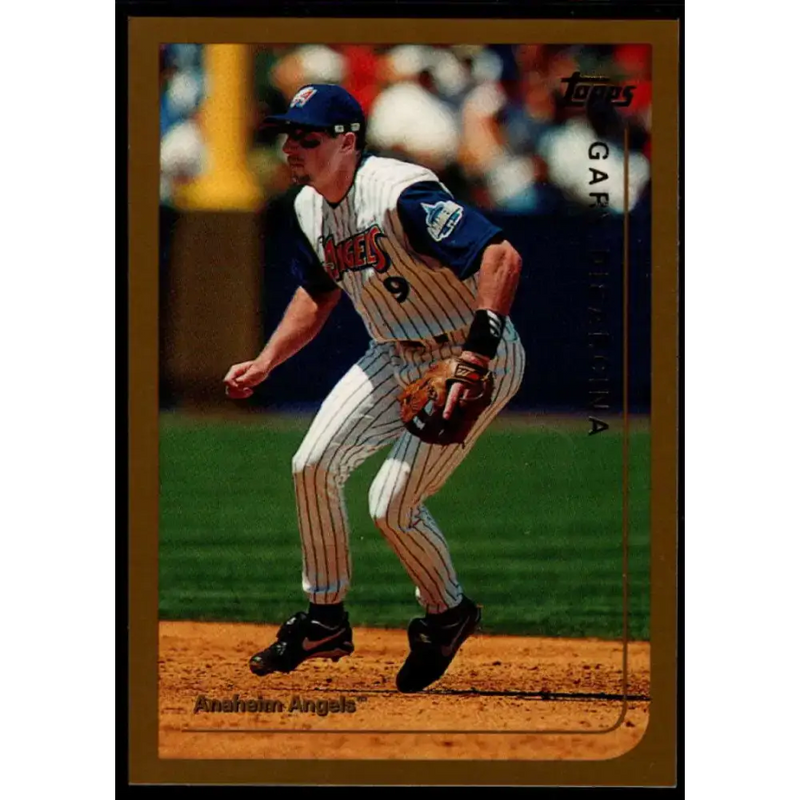 1999 Topps #163 Gary DiSarcina NM-MT Anaheim Angels Baseball Card - Baseball Card Single