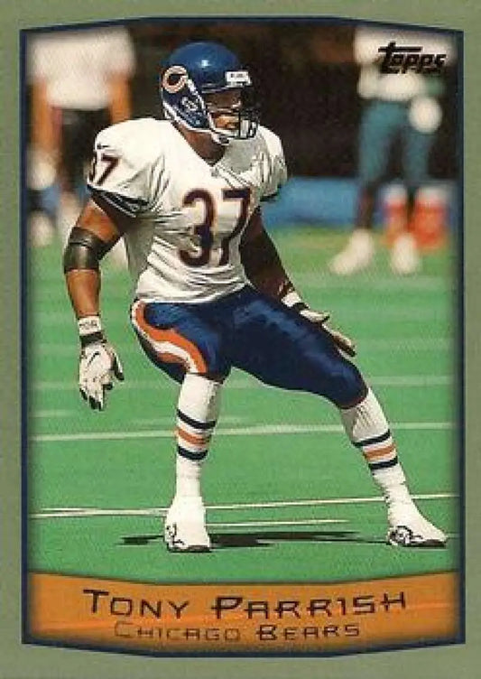 1999 Topps #163 Tony Parrish EX Excellent Chicago Bears Football Card - Football Card Single