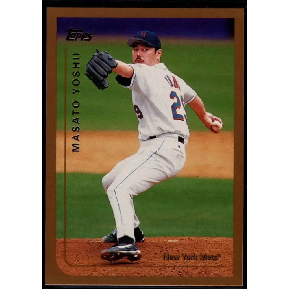 1999 Topps #167 Masato Yoshii NM-MT New York Mets Baseball Card - Baseball Card Single