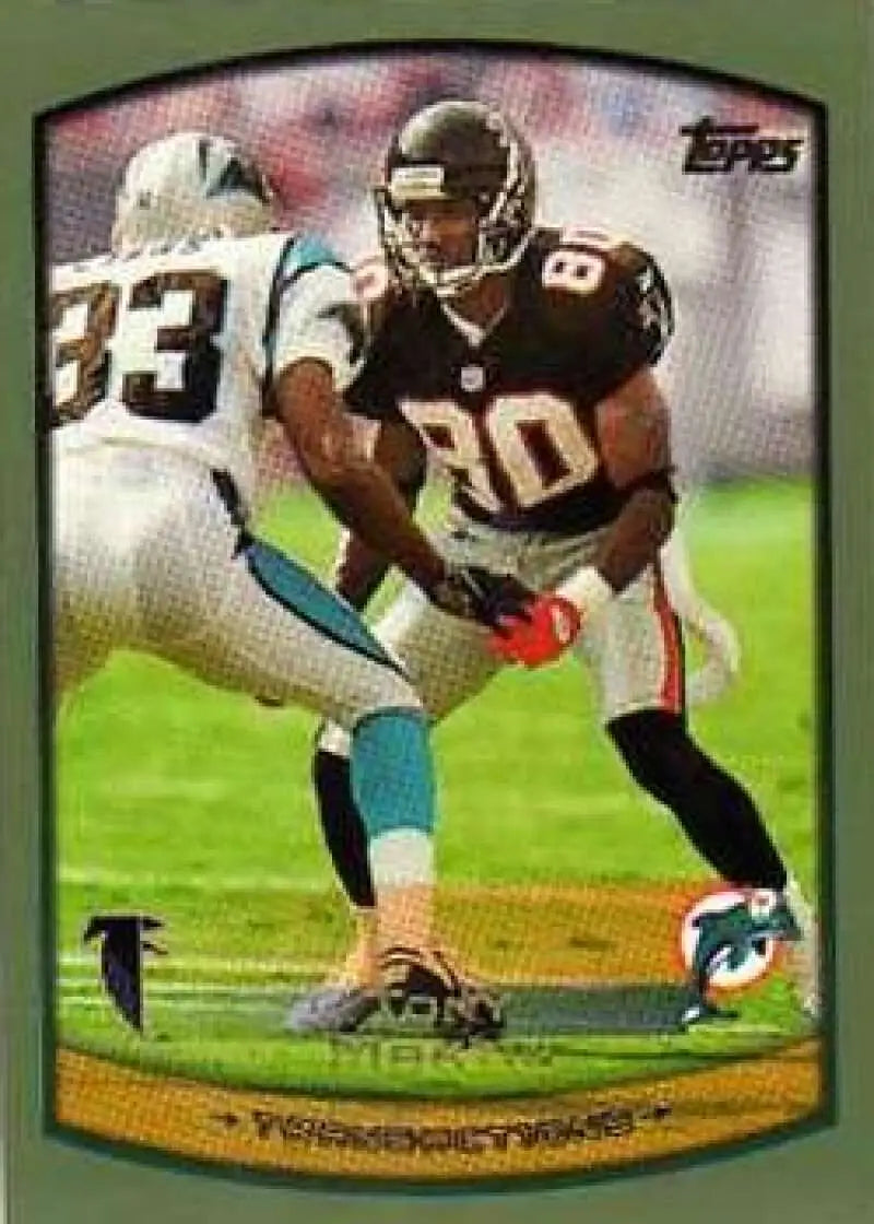 1999 Topps #167 Tony Martin EX Excellent Miami Dolphins Football Card - Football Card Single