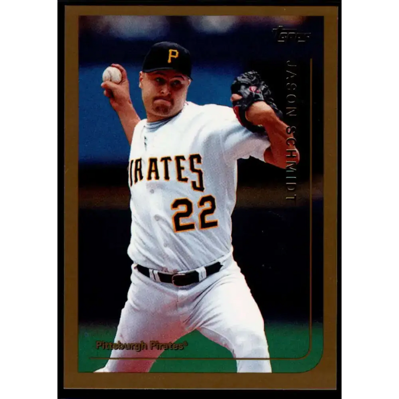 1999 Topps #168 Jason Schmidt NM-MT Pittsburgh Pirates Baseball Card - Baseball Card Single