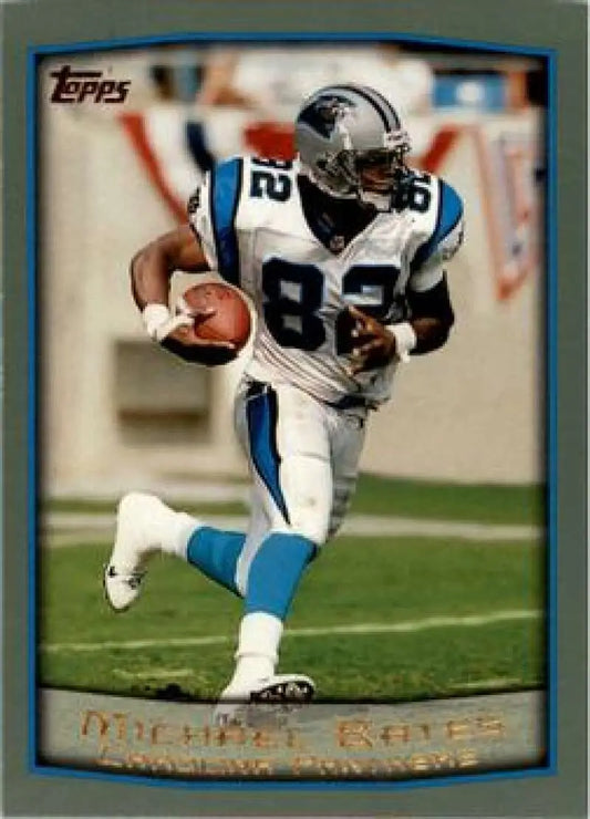 1999 Topps #168 Michael Bates EX Excellent Carolina Panthers Football Card