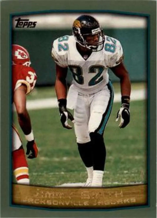 1999 Topps #170 Jimmy Smith EX Excellent Jacksonville Jaguars Football Card