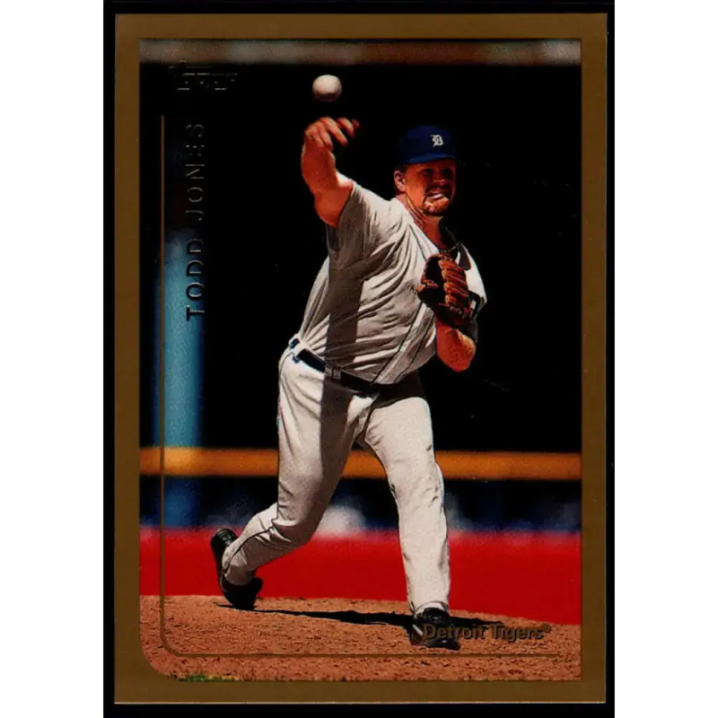 1999 Topps #178 Todd Jones NM-MT Detroit Tigers Baseball Card - Baseball Card Single