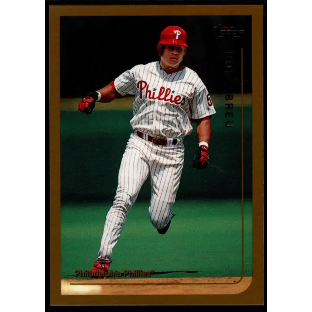 1999 Topps #181 Bobby Abreu NM-MT Philadelphia Phillies Baseball Card - Baseball Card Single