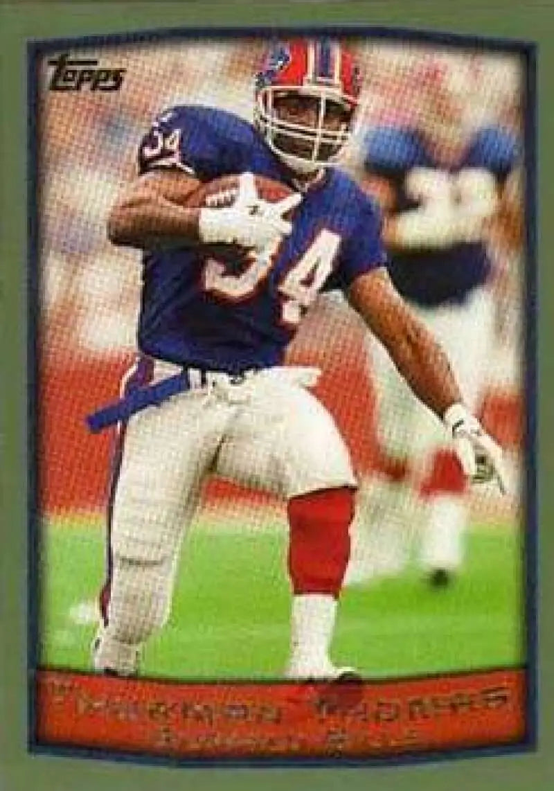 1999 Topps #181 Thurman Thomas EX Excellent Buffalo Bills Football Card - Football Card Single