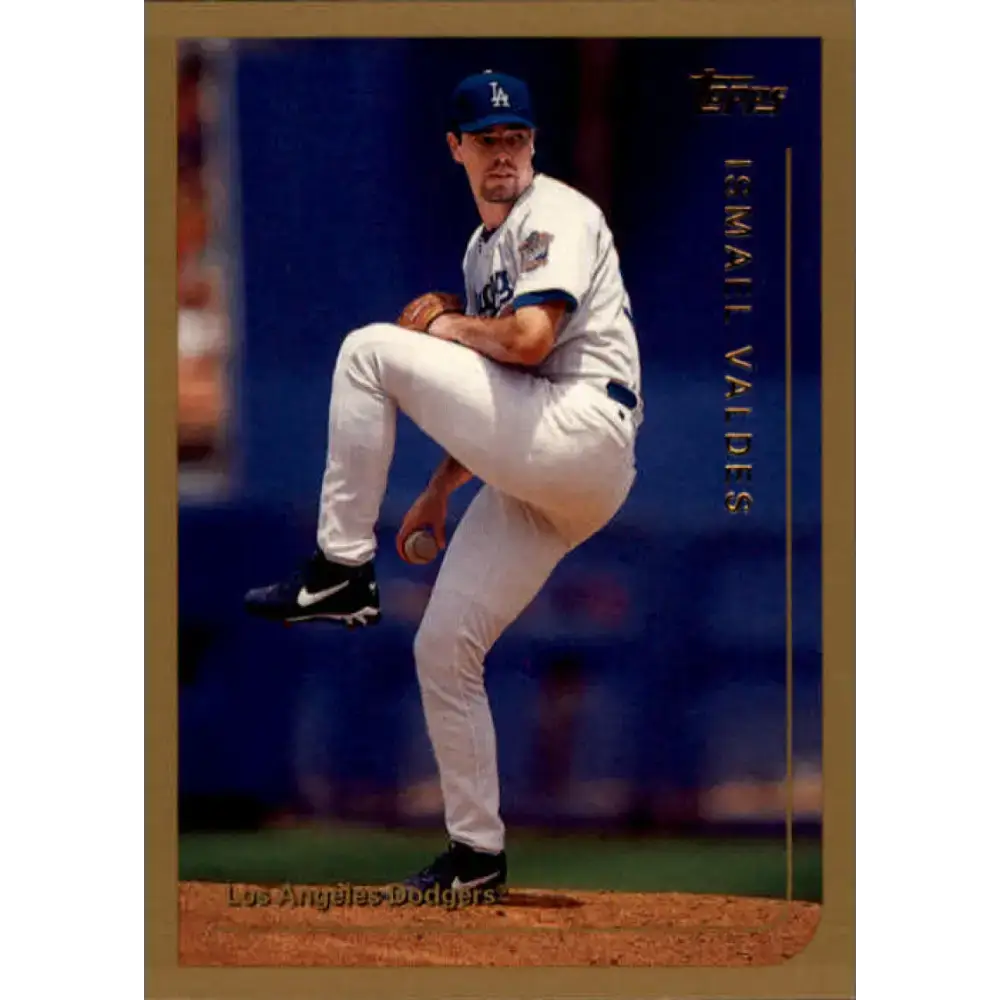 1999 Topps #182 Ismael Valdes NM-MT Los Angeles Dodgers Baseball Card - Baseball Card Single