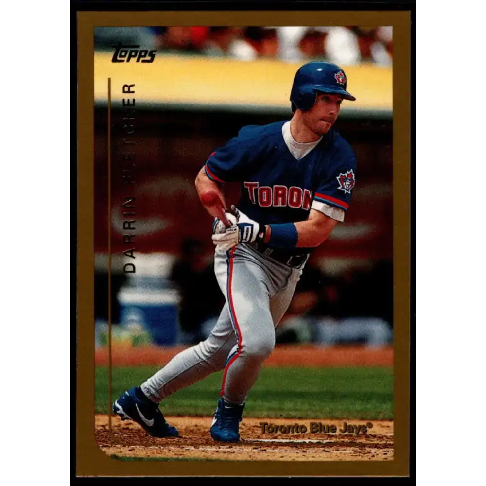 1999 Topps #187 Darrin Fletcher NM-MT Toronto Blue Jays Baseball Card - Baseball Card Single