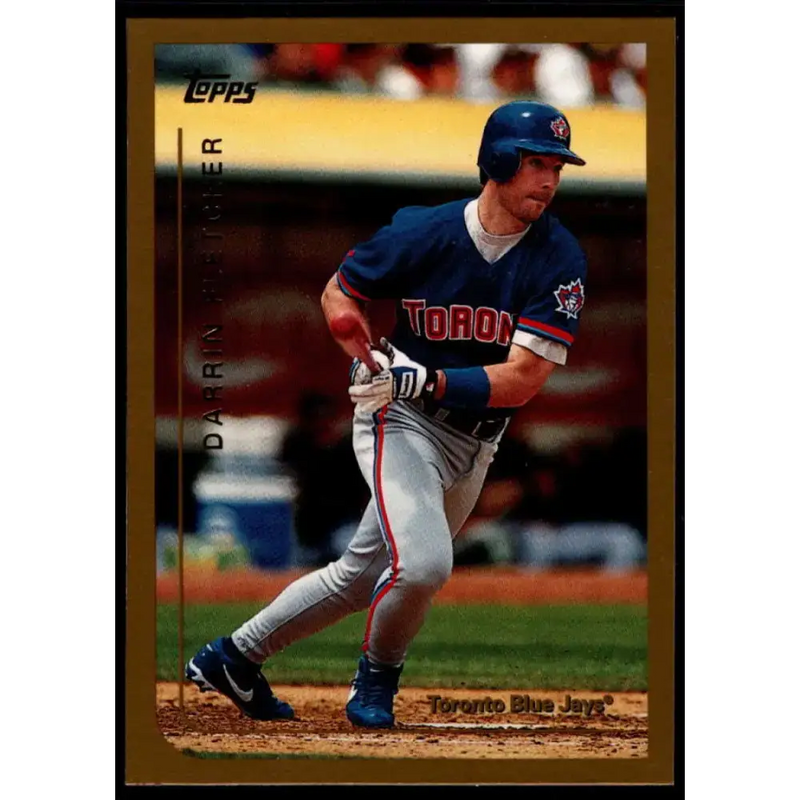 1999 Topps #187 Darrin Fletcher NM-MT Toronto Blue Jays Baseball Card - Baseball Card Single
