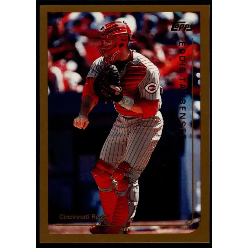 1999 Topps #189 Eddie Taubensee NM-MT Cincinnati Reds Baseball Card - Baseball Card Single