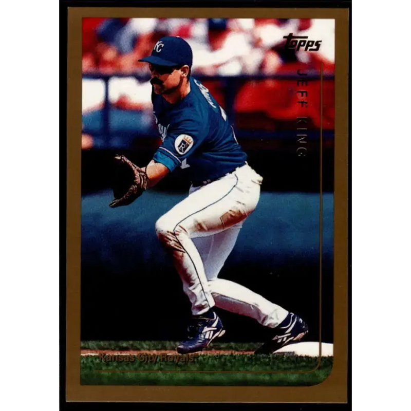 1999 Topps #193 Jeff King NM-MT Kansas City Royals Baseball Card - Baseball Card Single