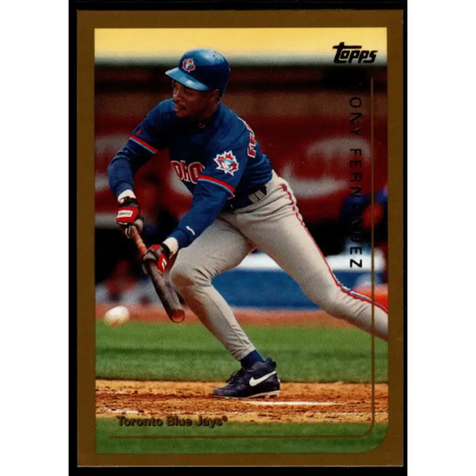 1999 Topps #196 Tony Fernandez NM-MT Toronto Blue Jays Baseball Card