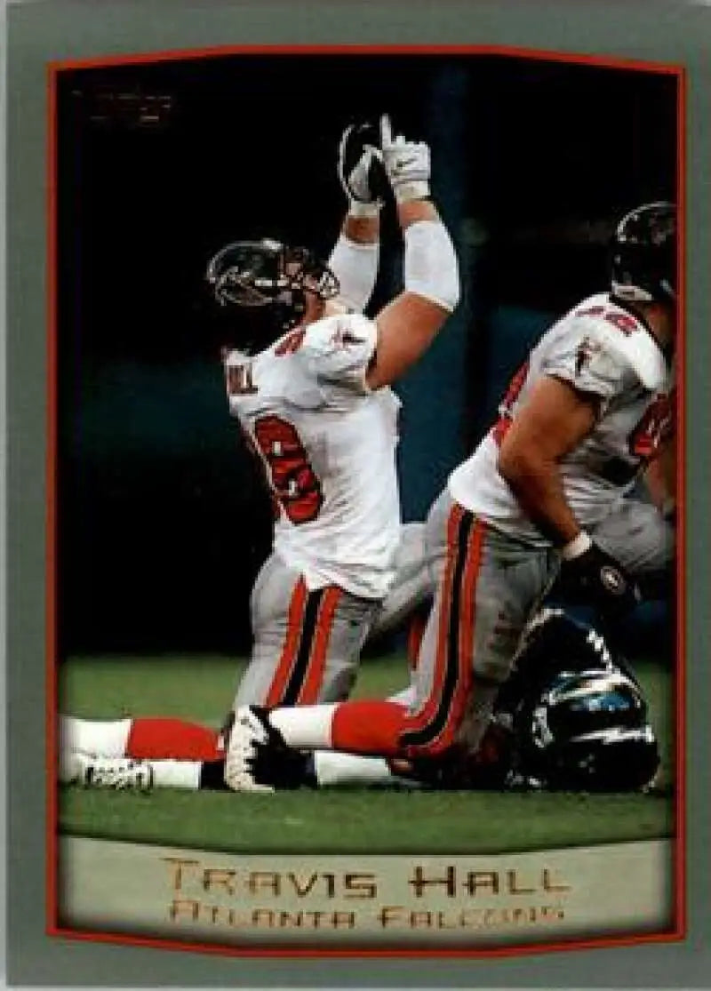 1999 Topps #197 Travis Hall EX Excellent Atlanta Falcons Football Card - Football Card Single