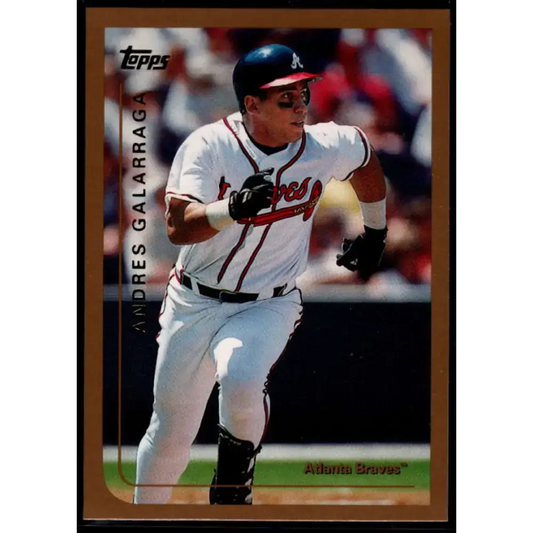 1999 Topps #2 Andres Galarraga NM-MT Atlanta Braves Baseball Card