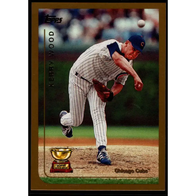 1999 Topps #20 Kerry Wood NM-MT Chicago Cubs Baseball Card - Baseball Card Single