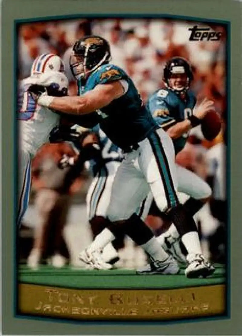 1999 Topps #204 Tony Boselli EX Excellent Jacksonville Jaguars Football Card - Football Card Single