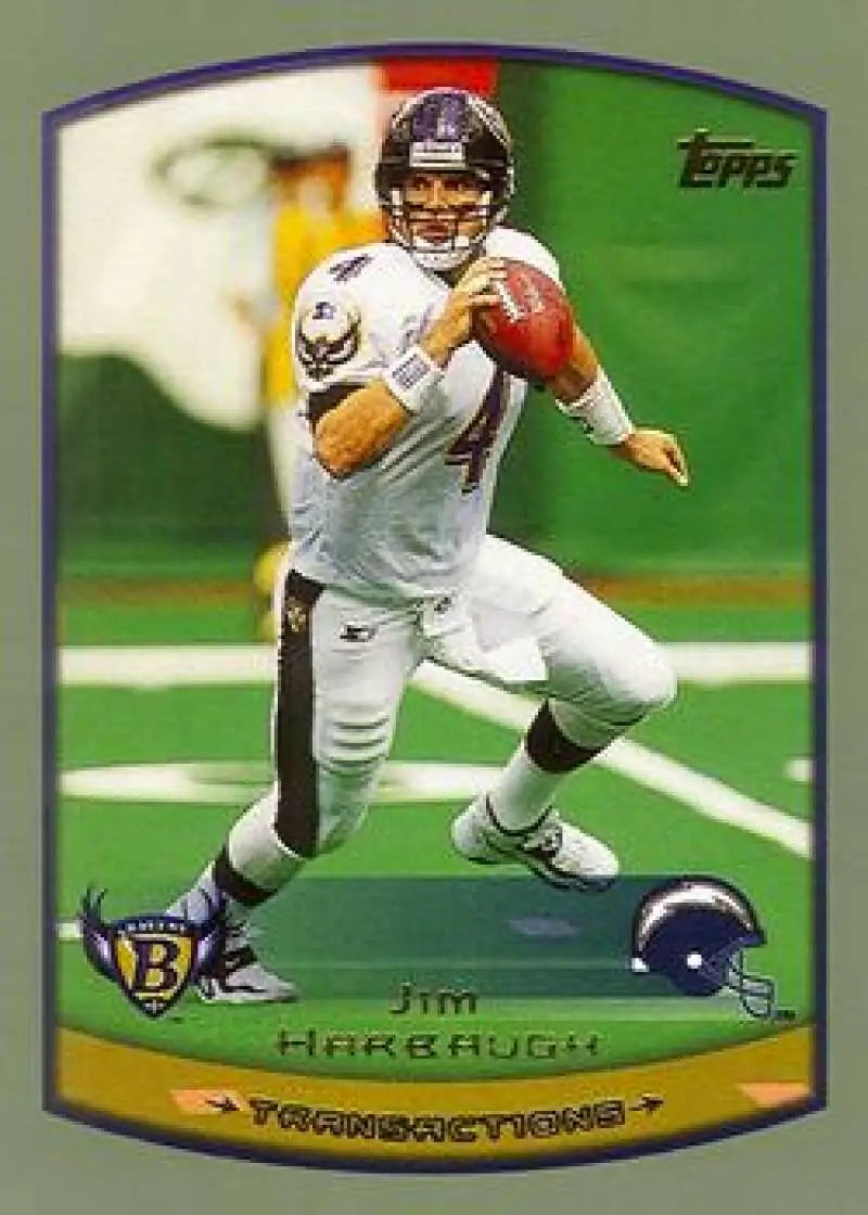 1999 Topps #207 Jim Harbaugh EX Excellent San Diego Chargers Football Card - Football Card Single