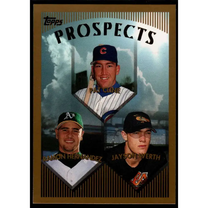 1999 Topps #209 Pat Cline/Ramon Hernandez/Jayson Werth NM-MT Chicago Cubs/Oakland Athletics/Baltimore Orioles Baseball