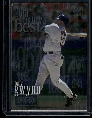 1999 Topps 20th Century’s Best Tony Gwynn #229 Baseball - Baseball Card Single