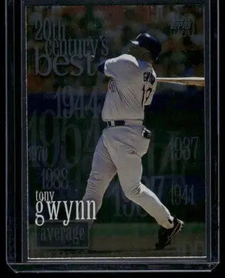 1999 Topps 20th Century’s Best Tony Gwynn #229 Baseball - Baseball Card Single