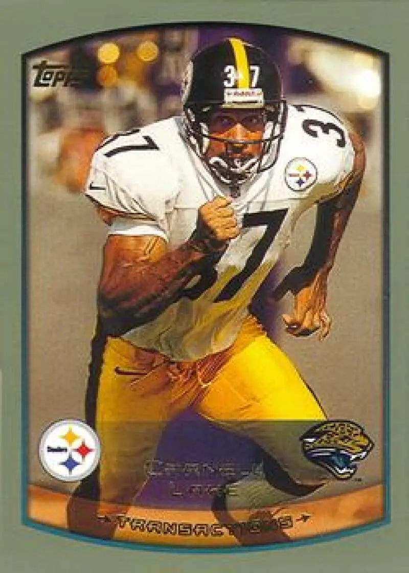 1999 Topps #216 Carnell Lake EX Excellent Jacksonville Jaguars Football Card