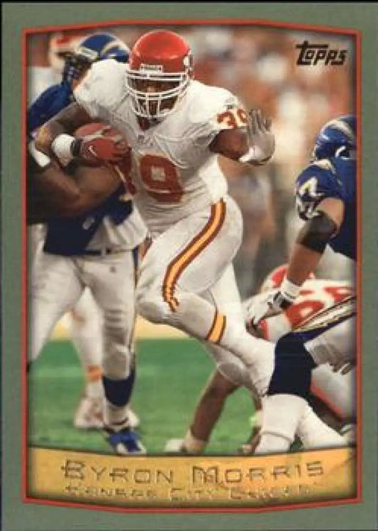 1999 Topps #217 Bam Morris EX Excellent Kansas City Chiefs Football Card