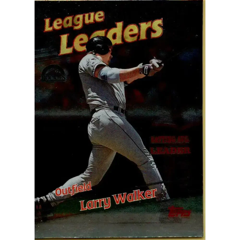 1999 Topps #221 Larry Walker NM-MT Colorado Rockies Baseball Card - Baseball Card Single