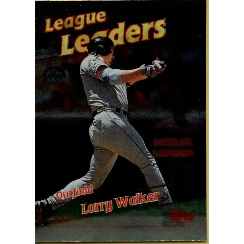 1999 Topps #221 Larry Walker NM-MT Colorado Rockies Baseball Card - Baseball Card Single