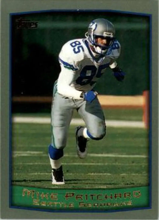 1999 Topps #221 Mike Pritchard EX Excellent Seattle Seahawks Football Card