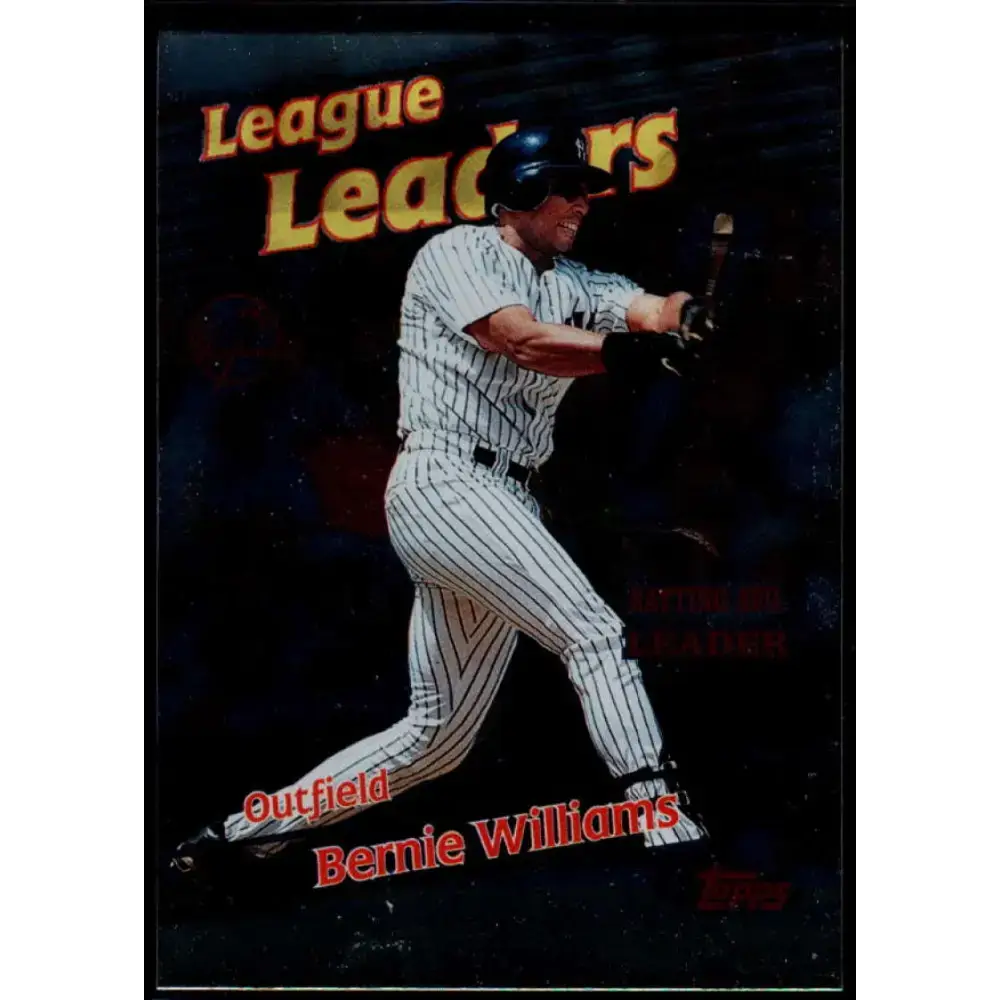 1999 Topps #222 Bernie Williams NM-MT New York Yankees Baseball Card - Baseball Card Single