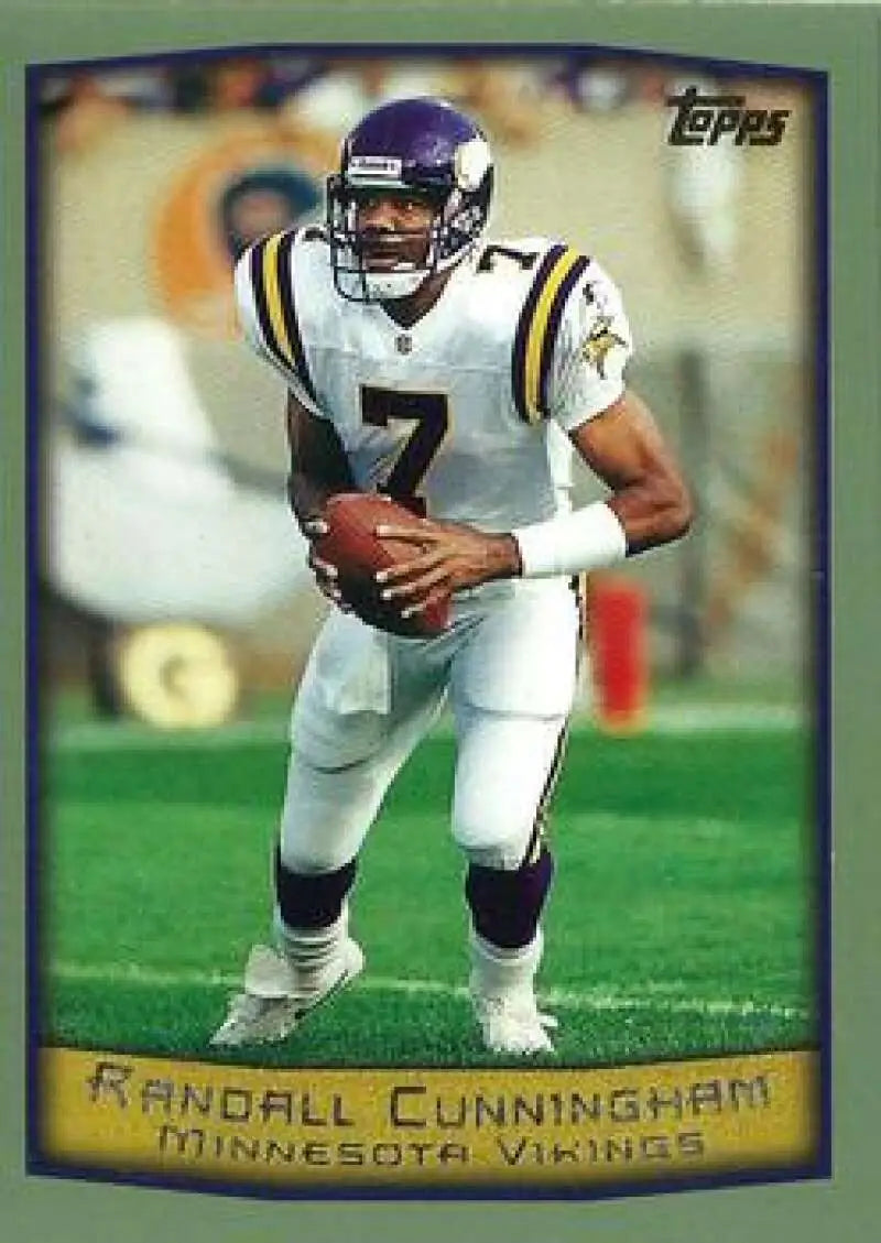 1999 Topps #223 Randall Cunningham EX Excellent Minnesota Vikings Football Card - Football Card Single