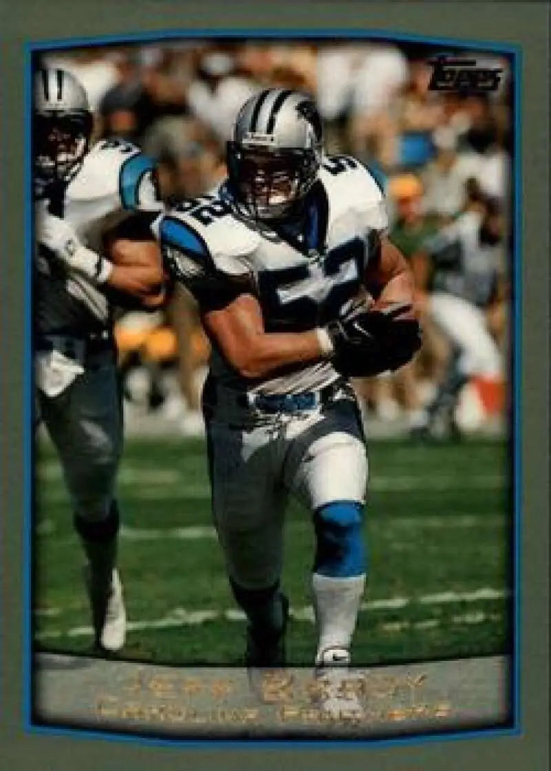 1999 Topps #227 Jeff Brady EX Excellent Carolina Panthers Football Card - Football Card Single