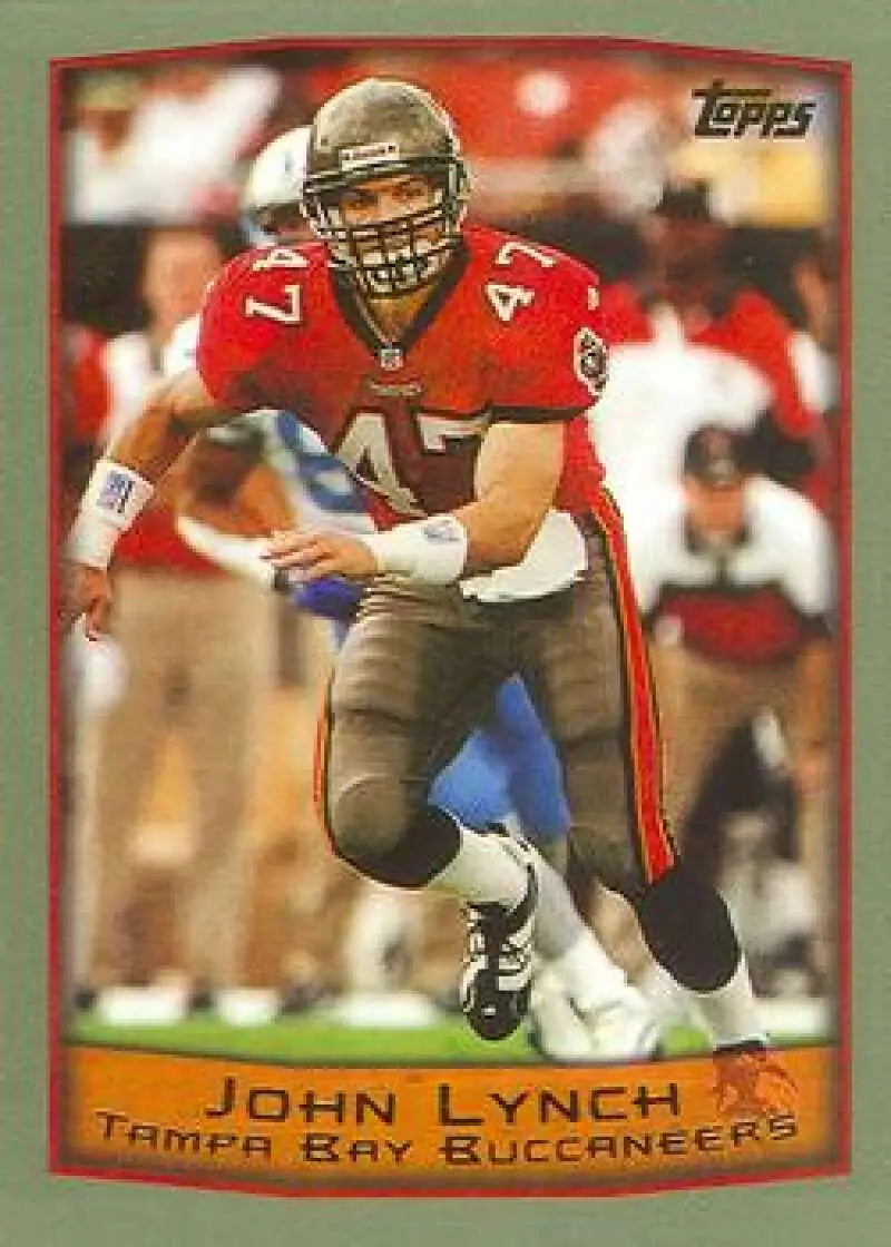 1999 Topps #228 John Lynch EX Excellent Tampa Bay Buccaneers Football Card - Football Card Single
