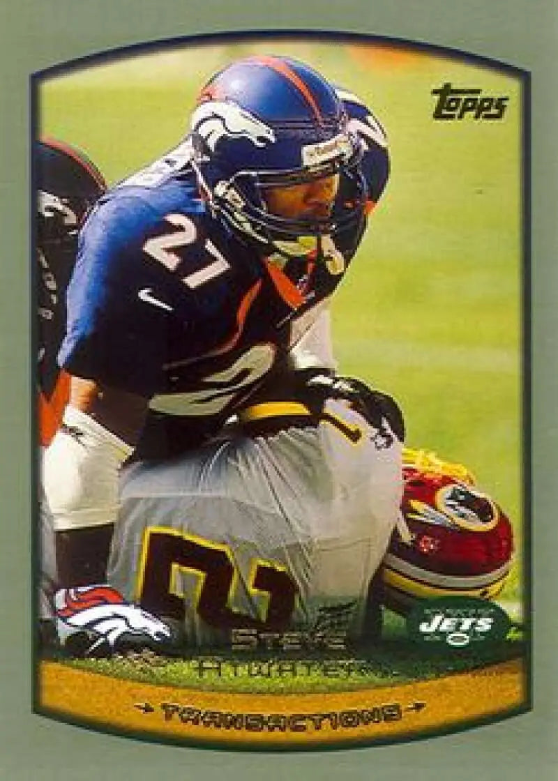 1999 Topps #229 Steve Atwater EX Excellent New York Jets Football Card - Football Card Single