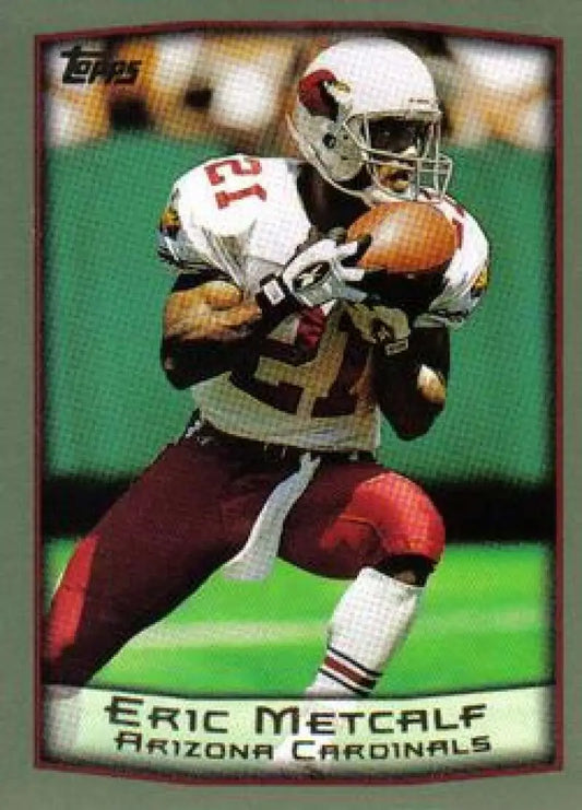 1999 Topps #23 Eric Metcalf EX Excellent Arizona Cardinals Football Card - Football Card Single