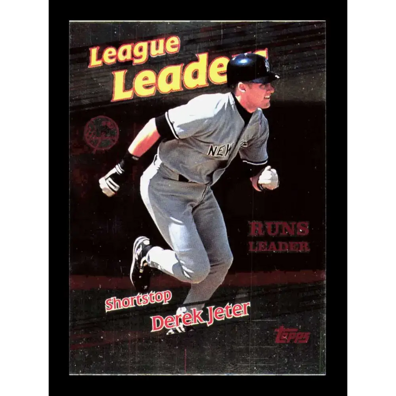 1999 Topps #230 Derek Jeter NM-MT New York Yankees Baseball Card - Baseball Card Single