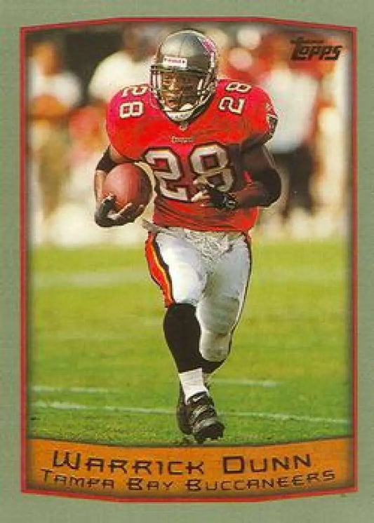 1999 Topps #230 Warrick Dunn EX Excellent Tampa Bay Buccaneers Football Card - Football Card Single