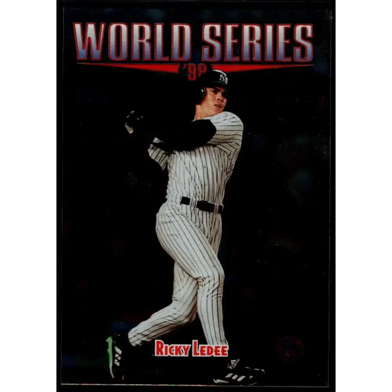 1999 Topps #233 Ricky Ledee NM-MT New York Yankees Baseball Card - Baseball Card Single