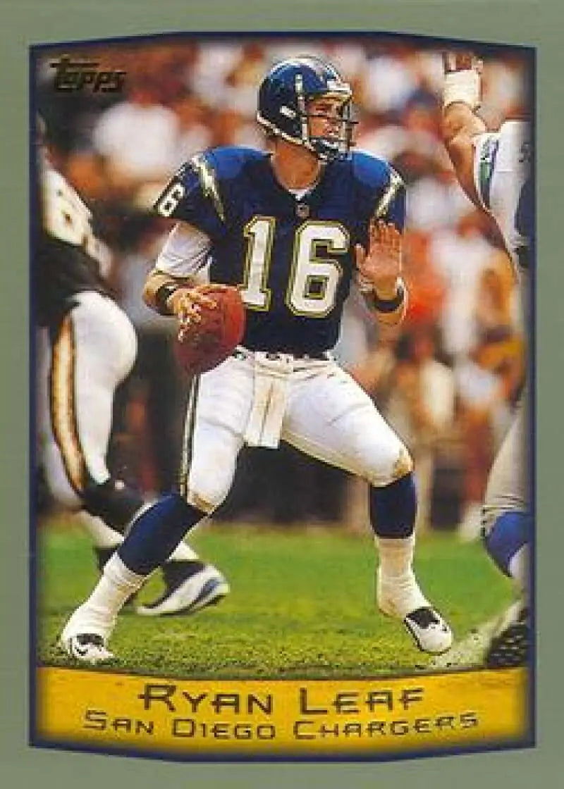 1999 Topps #234 Ryan Leaf EX Excellent San Diego Chargers Football Card - Football Card Single