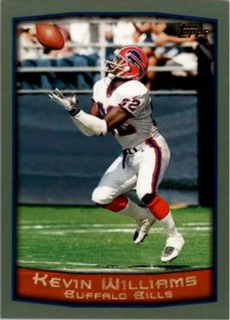 1999 Topps #236 Kevin Williams EX Excellent Buffalo Bills Football Card - Football Card Single