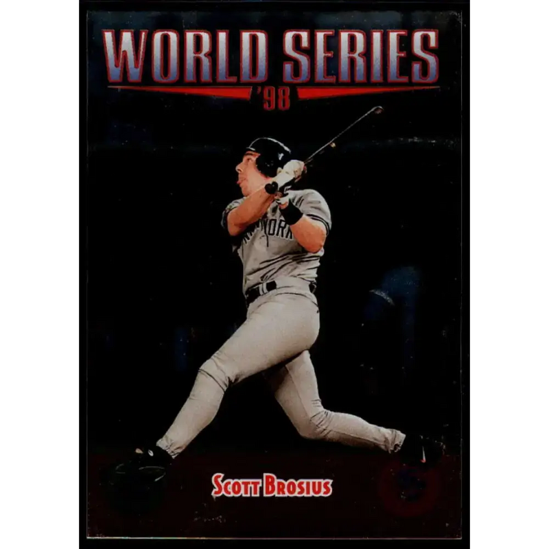 1999 Topps #238 Scott Brosius NM-MT New York Yankees Baseball Card - Baseball Card Single
