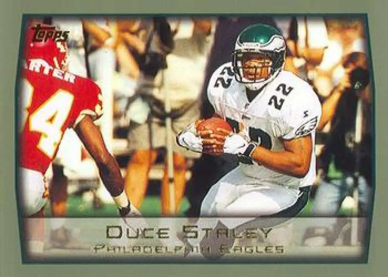 1999 Topps #239 Duce Staley EX Excellent Philadelphia Eagles Football Card - Football Card Single