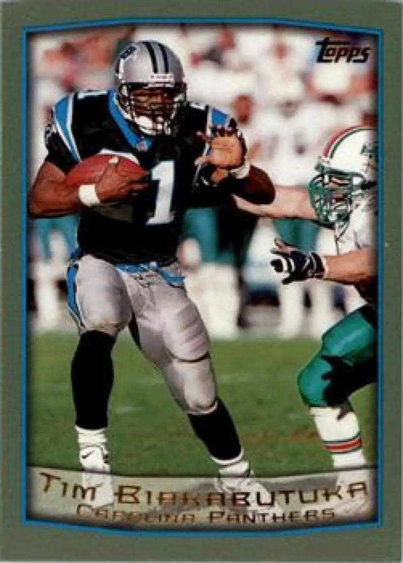1999 Topps #241 Tim Biakabutuka EX Excellent Carolina Panthers Football Card - Football Card Single