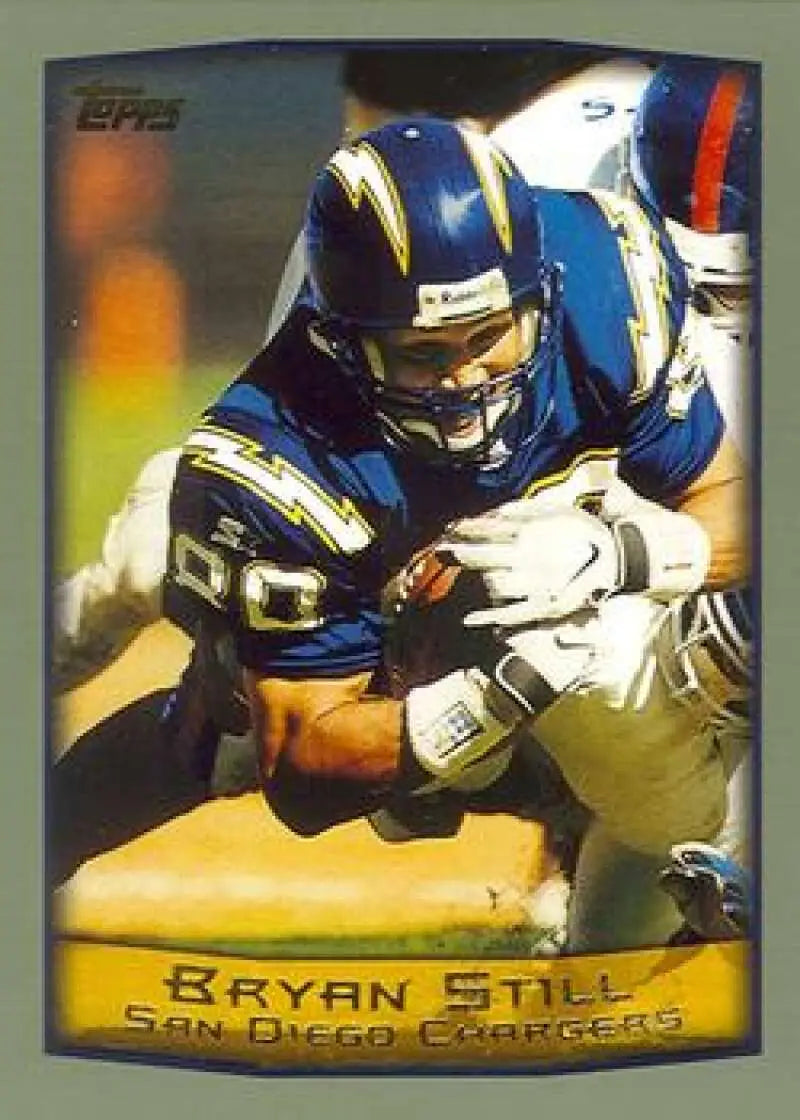 1999 Topps #243 Bryan Still EX Excellent San Diego Chargers Football Card - Football Card Single