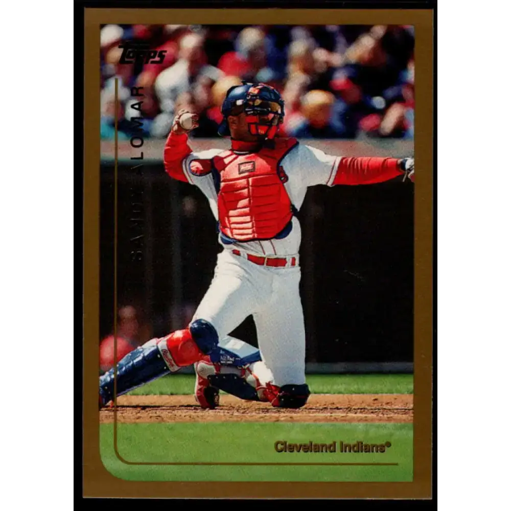1999 Topps #245 Sandy Alomar Jr. NM-MT Cleveland Indians Baseball Card
