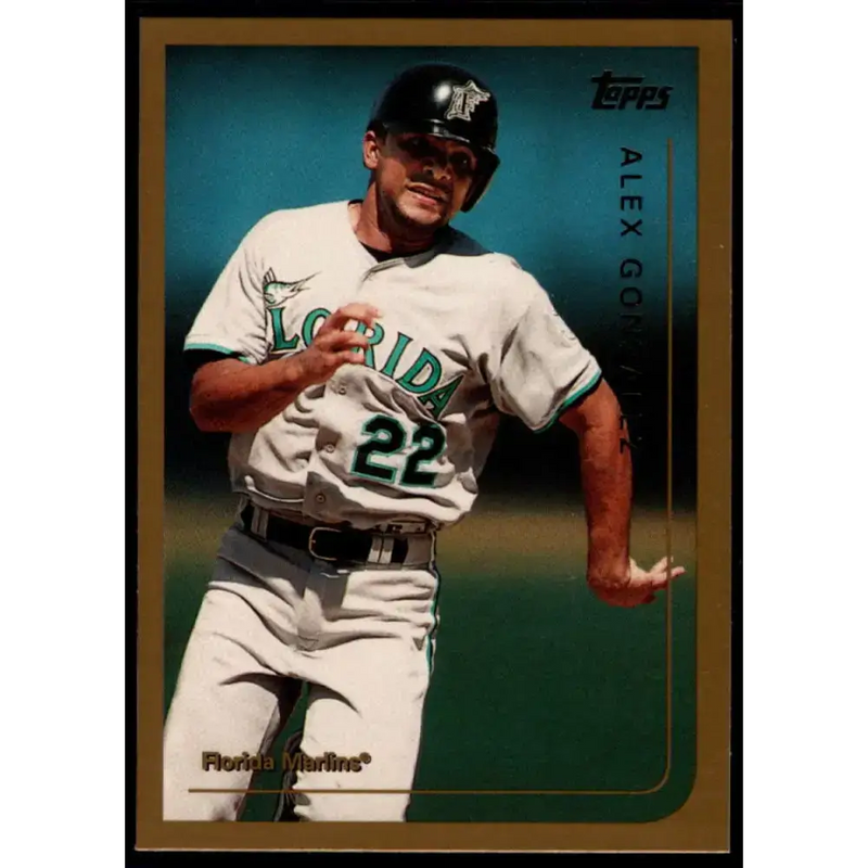 1999 Topps #247 Alex Gonzalez NM-MT Florida Marlins Baseball Card - Baseball Card Single